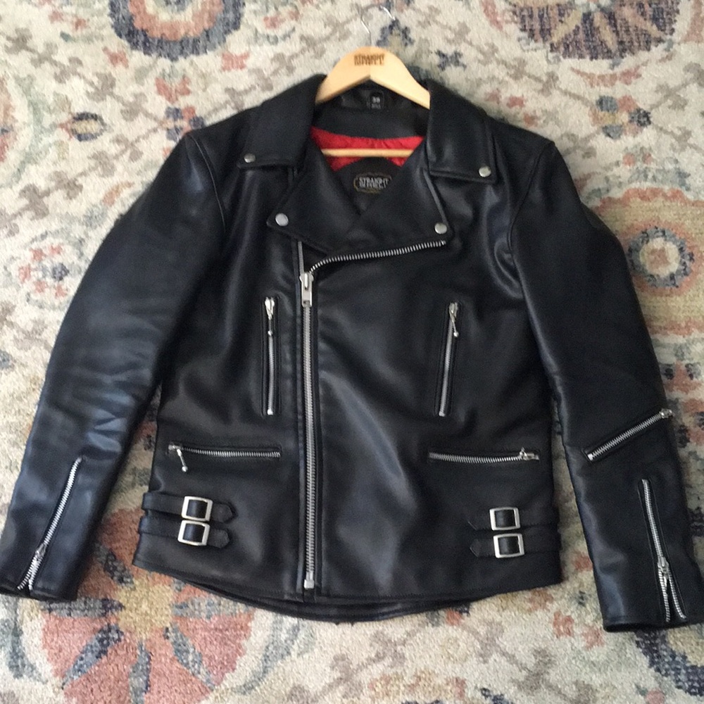 Straight to Hell Vegan Leather Jacket